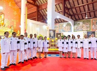 ร่วมพิธีเจริญพระพุทธมนต์และทำบุญตักบาตร ... พารามิเตอร์รูปภาพ 8